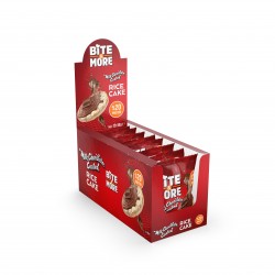 Bite and More Sütlü Çikolata Kaplı Proteinli Pirinç Patlağı 18 gr x 24 Adet